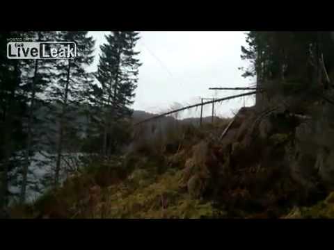 Clearing Powerlines With Explosives