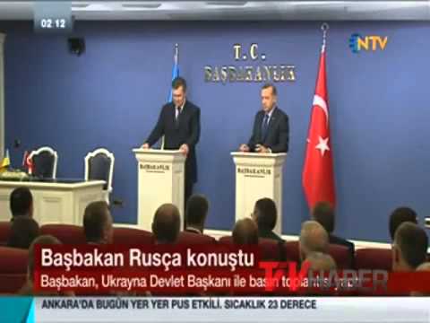 Başbakan Erdoğan’ın Rusça Konuşması