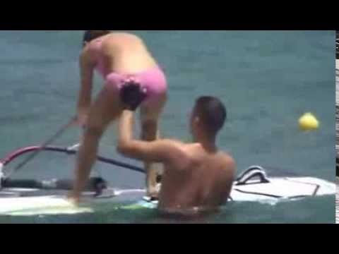 Sörfçü Kadına Türk İşi Destek Olmak Video Alkışlarla Yaşıyorum