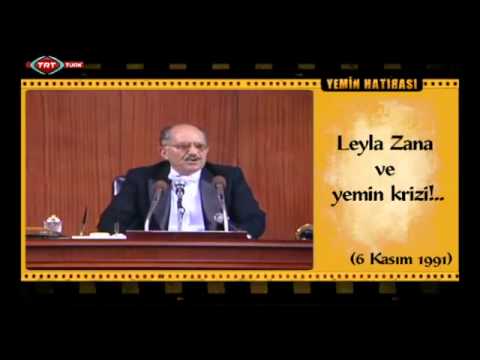 Leyla Zana ve Yemin Krizi 6 Kasım 1991) Video Alkışlarla Yaşıyorum