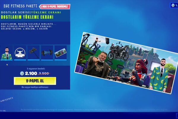 Fortnite Ege Fitness Paketi