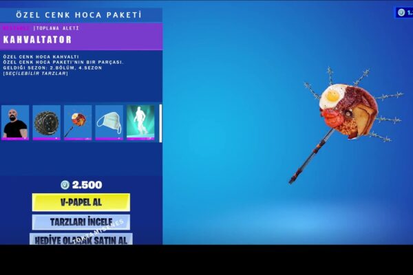 Fortnite Özel Cenk Hoca Paketi