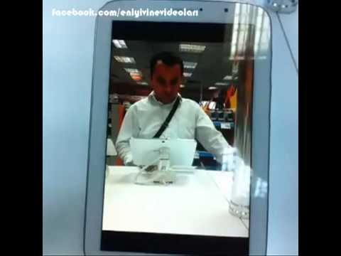 Teknoloji mağzasını (keşif çok komik)